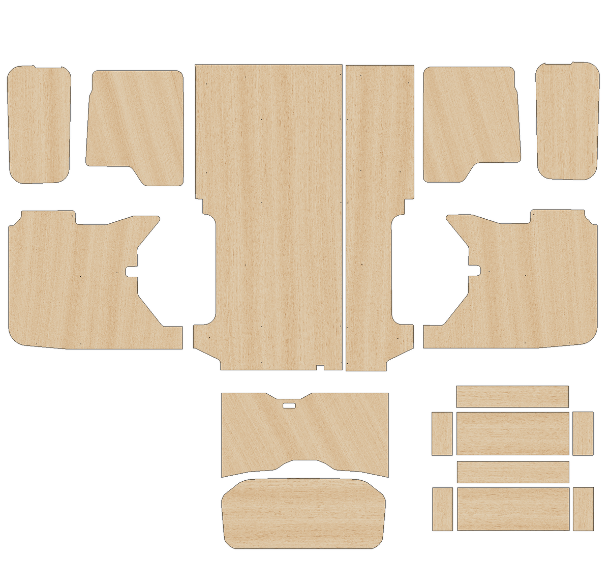 Ford Transit Custom 2013-2023  - Full Ply Lining Kit