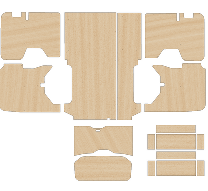 Ford Transit Custom 2013-2023  - Full Ply Lining Kit
