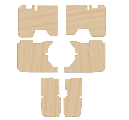 Ford Transit Custom 2013-2023  - Full Ply Lining Kit