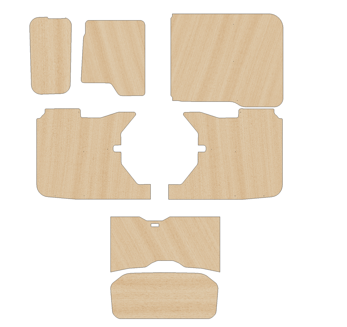 Ford Transit Custom 2013-2023  - Full Ply Lining Kit