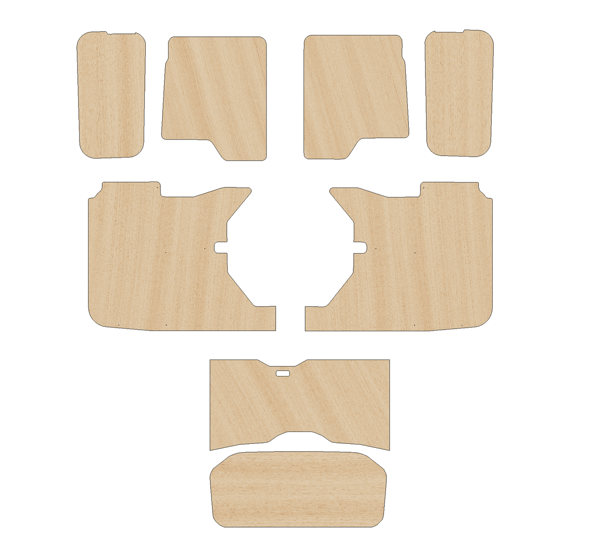 Ford Transit Custom 2013-2023  - Full Ply Lining Kit