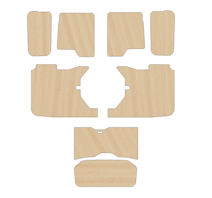 Ford Transit Custom 2013-2023  - Full Ply Lining Kit