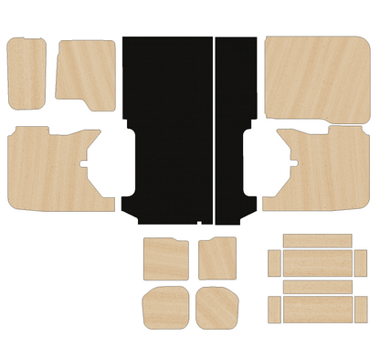 Ford Transit Custom 2013-2023  - Full Ply Lining Kit