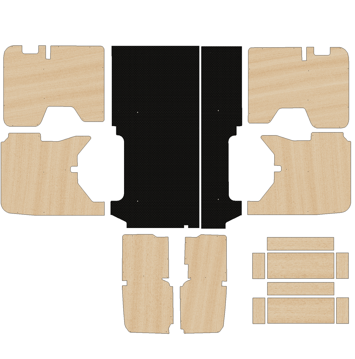 Ford Transit Custom 2013-2023  - Full Ply Lining Kit