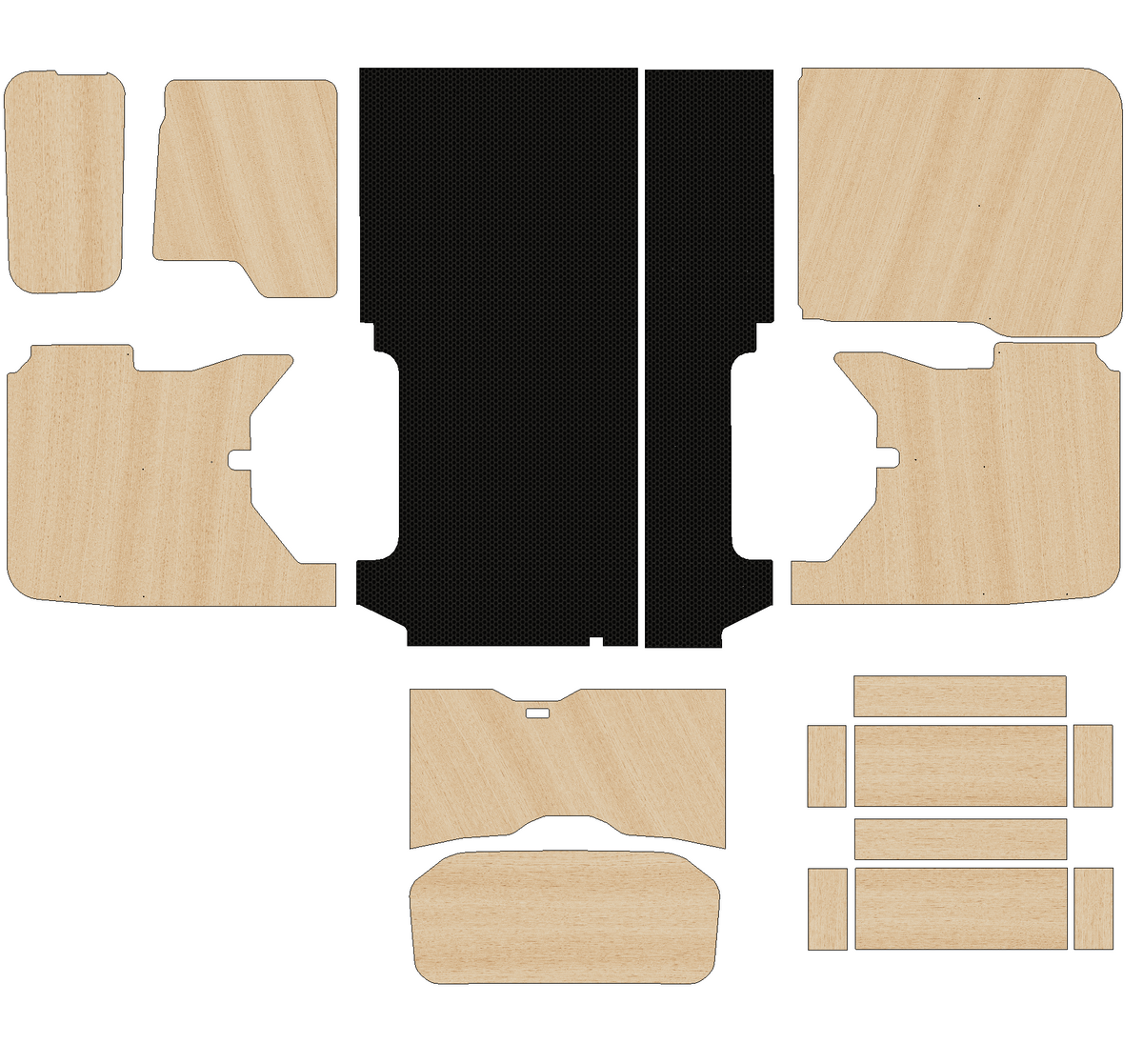 Ford Transit Custom 2013-2023  - Full Ply Lining Kit