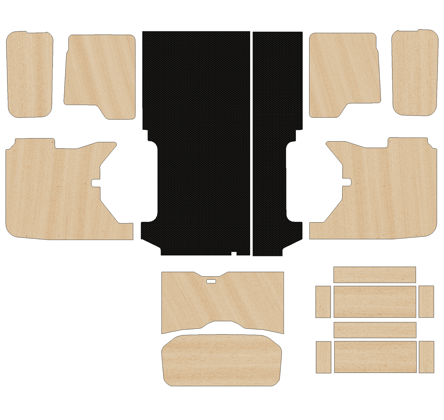 Ford Transit Custom 2013-2023  - Full Ply Lining Kit