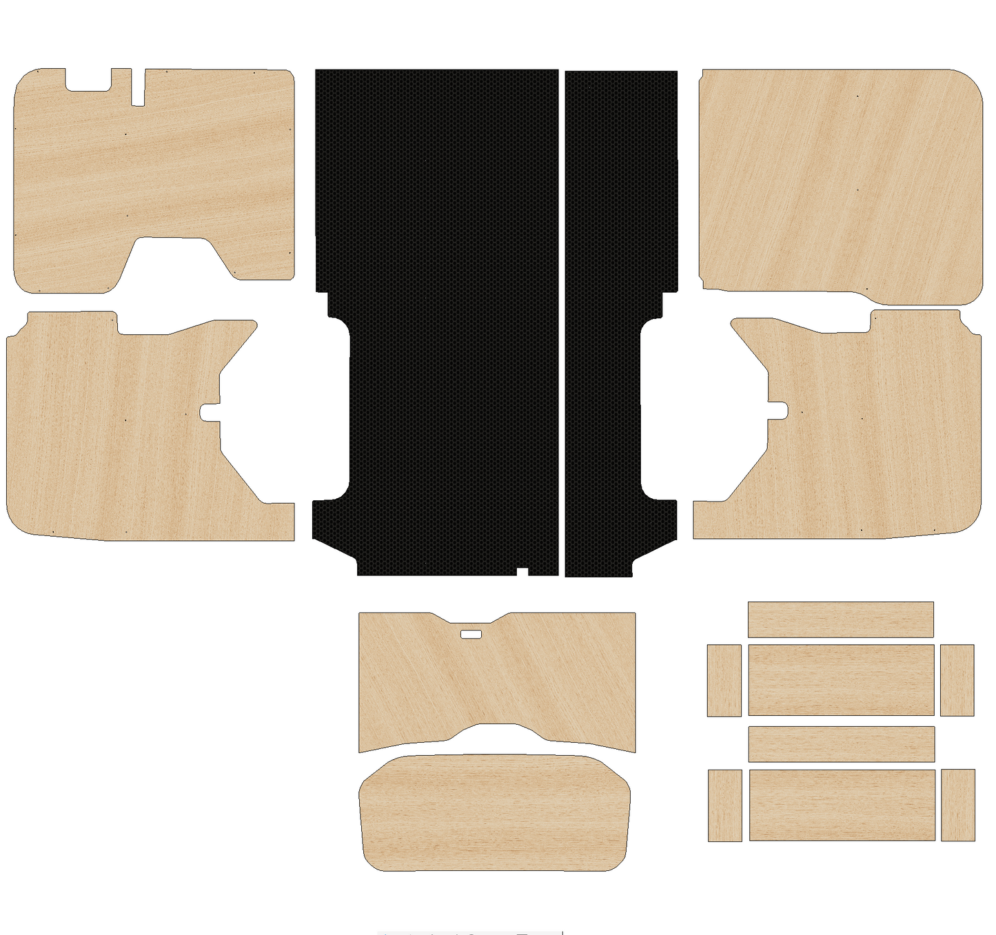 Ford Transit Custom 2013-2023  - Full Ply Lining Kit