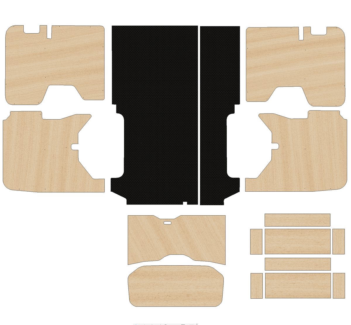 Ford Transit Custom 2013-2023  - Full Ply Lining Kit