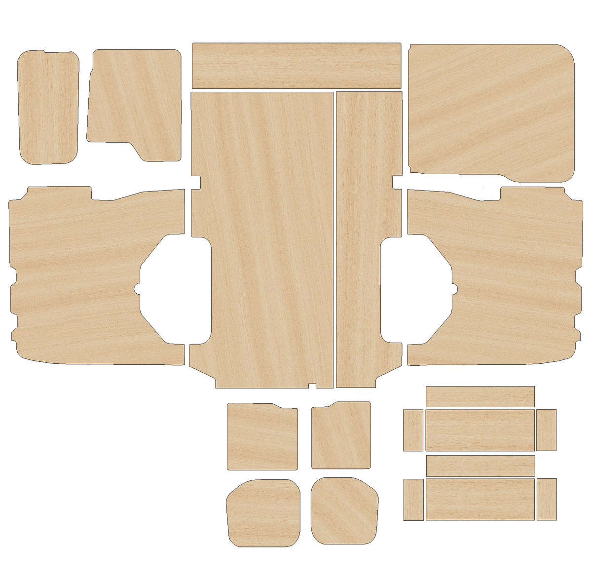 Ford Transit Custom 2013-2023  - Full Ply Lining Kit