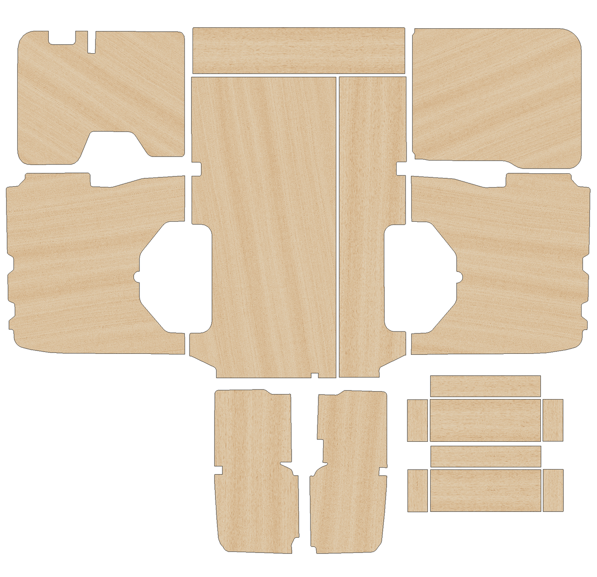 Ford Transit Custom 2013-2023  - Full Ply Lining Kit