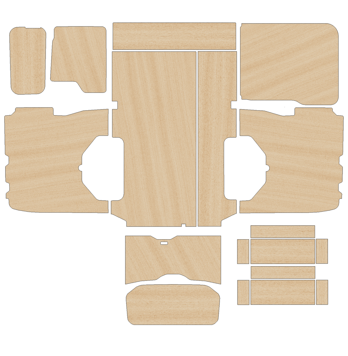Ford Transit Custom 2013-2023  - Full Ply Lining Kit