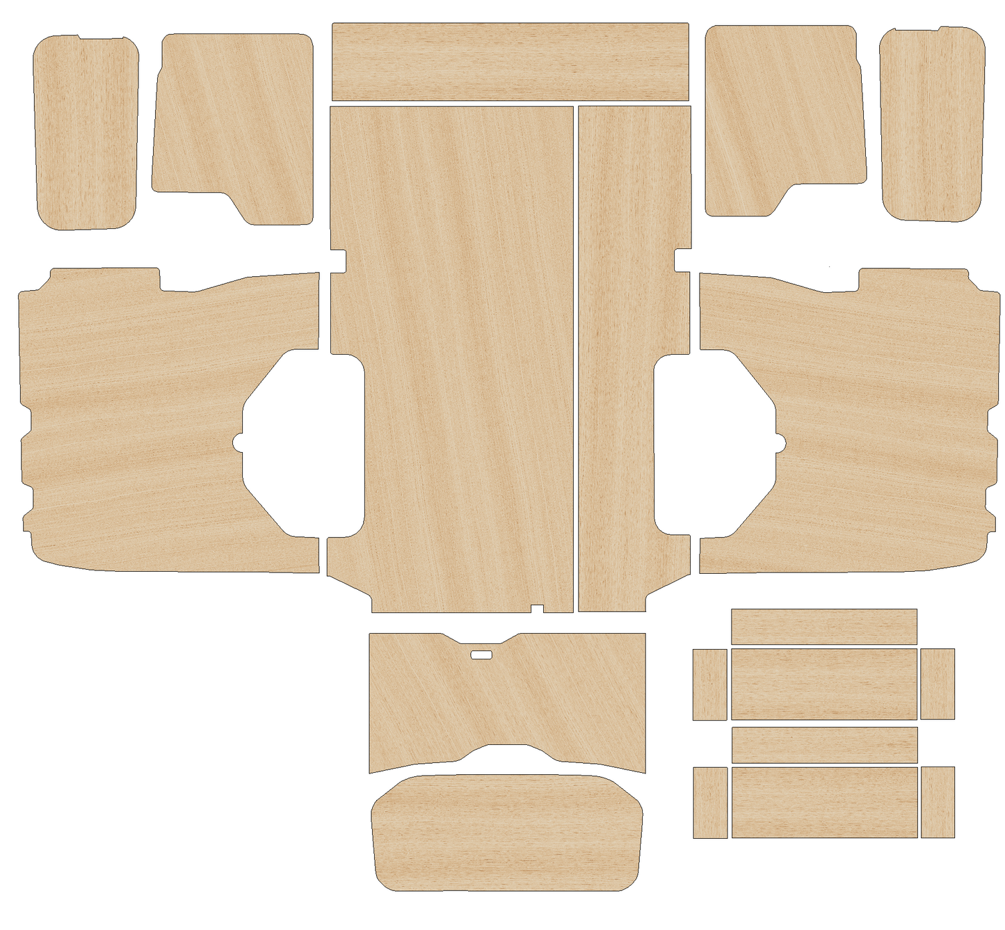 Ford Transit Custom 2013-2023  - Full Ply Lining Kit