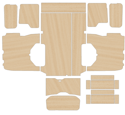 Ford Transit Custom 2013-2023  - Full Ply Lining Kit