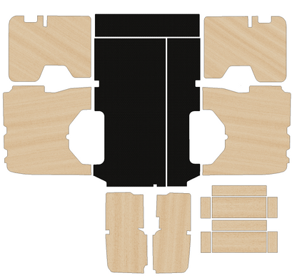 Ford Transit Custom 2013-2023  - Full Ply Lining Kit