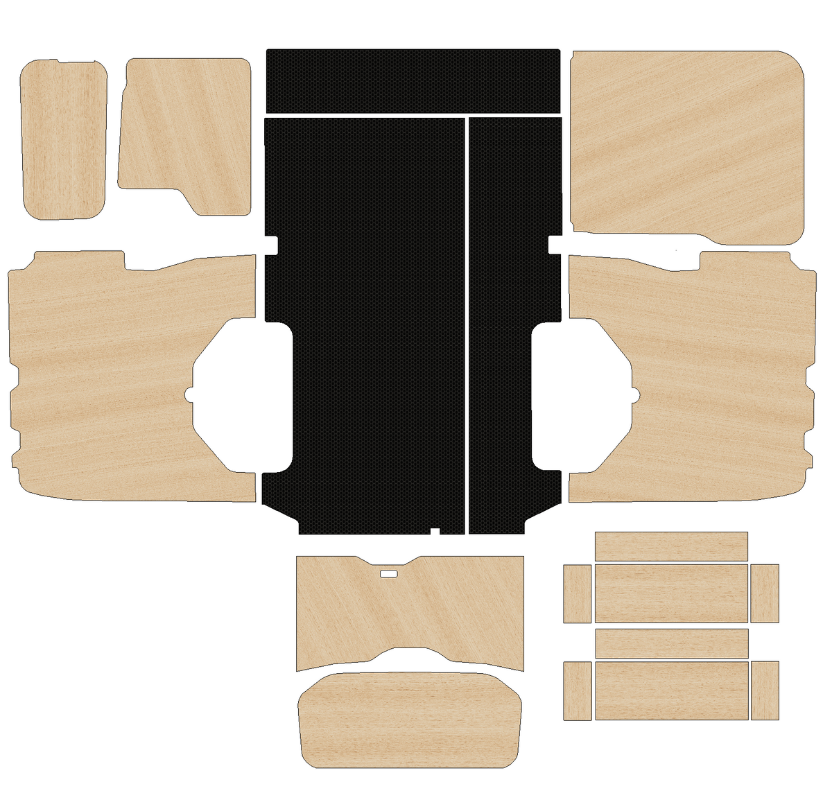 Ford Transit Custom 2013-2023  - Full Ply Lining Kit