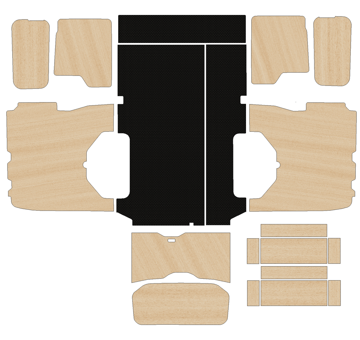 Ford Transit Custom 2013-2023  - Full Ply Lining Kit