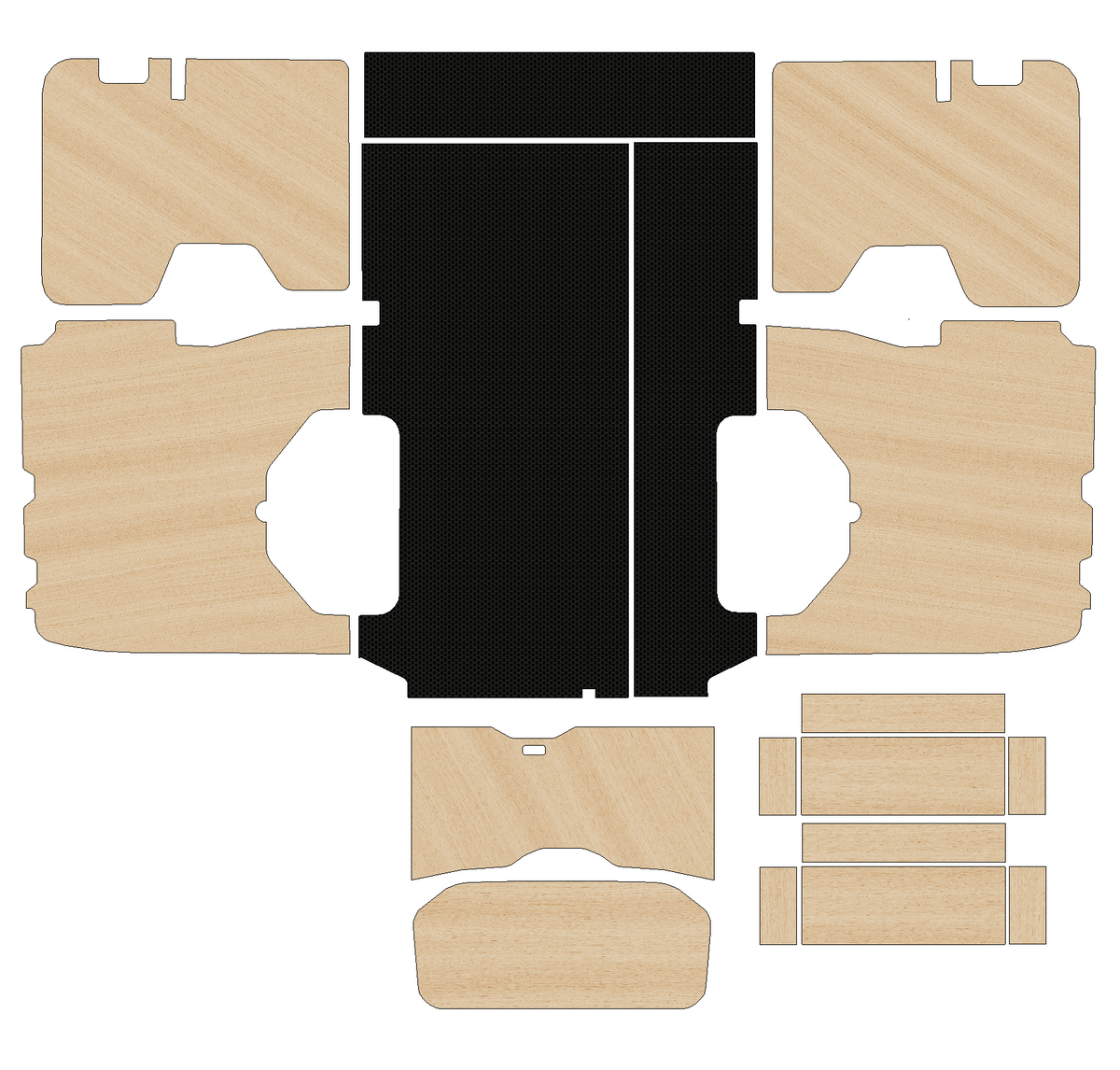 Ford Transit Custom 2013-2023  - Full Ply Lining Kit
