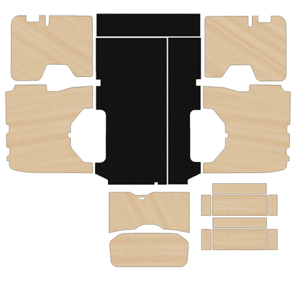 Ford Transit Custom 2013-2023  - Full Ply Lining Kit