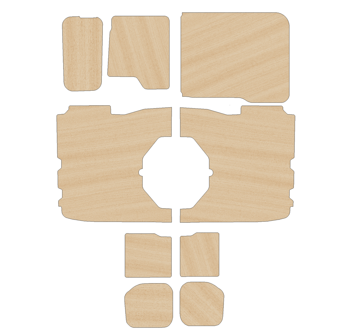 Ford Transit Custom 2013-2023  - Full Ply Lining Kit