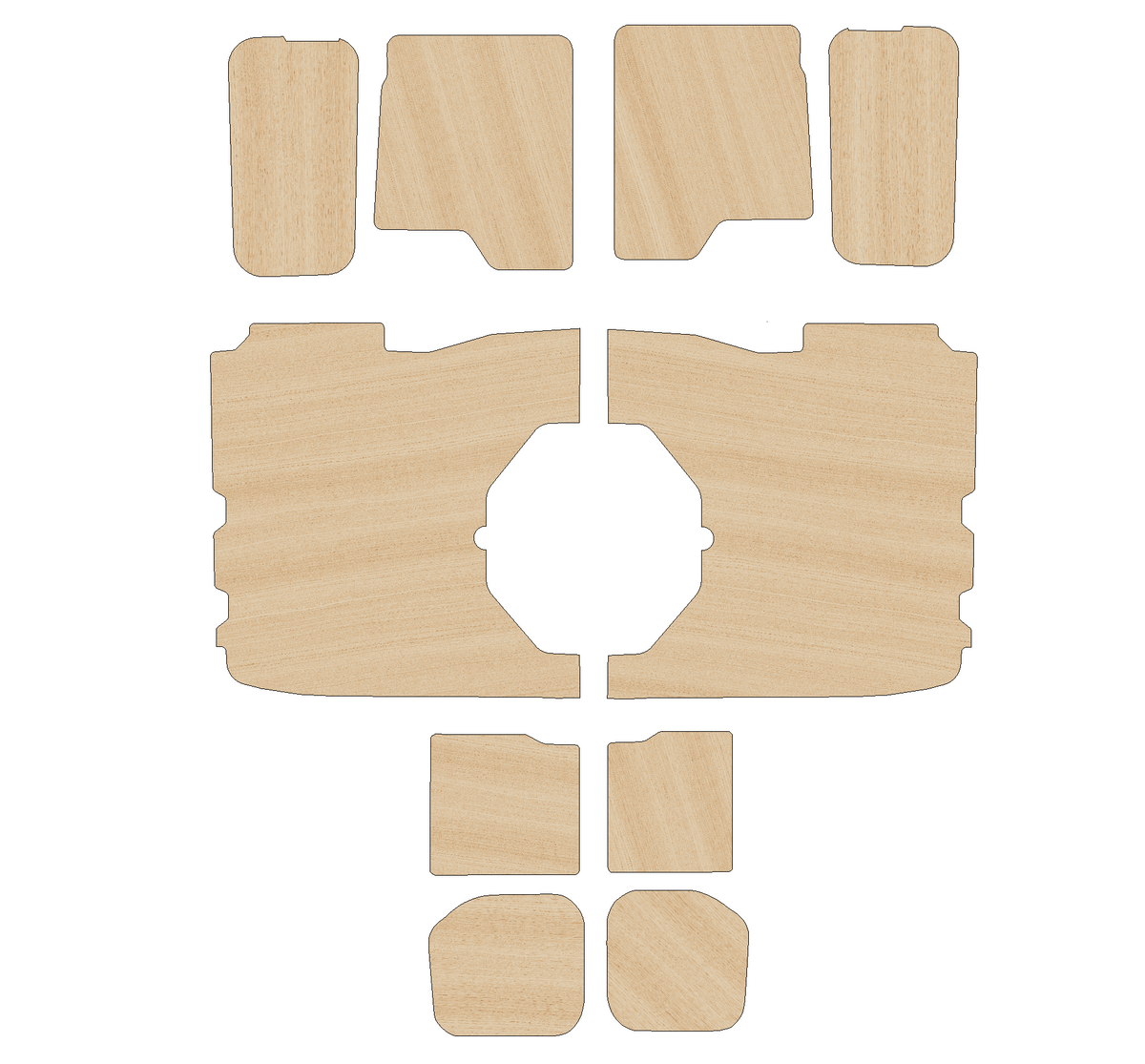 Ford Transit Custom 2013-2023  - Full Ply Lining Kit