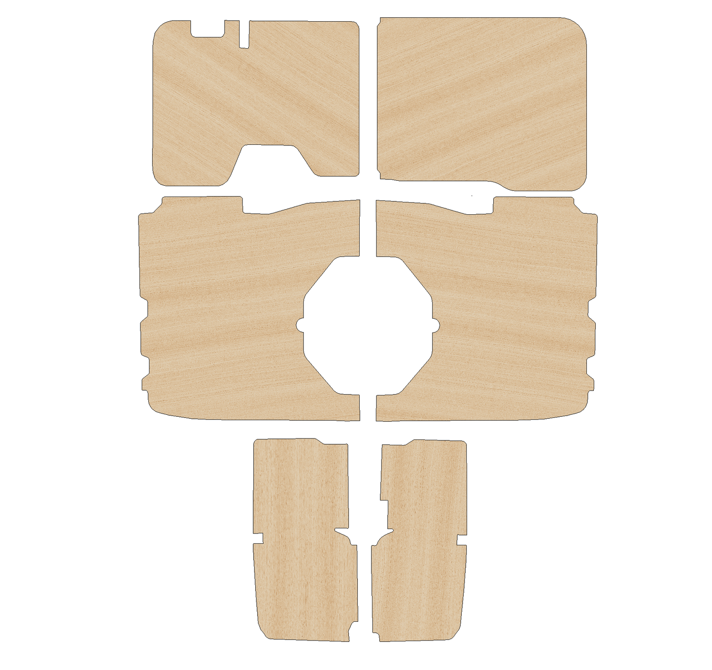 Ford Transit Custom 2013-2023  - Full Ply Lining Kit