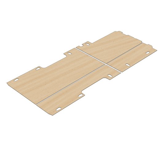 Ford Transit 2000-2014 XLWB Ext Frame L4 - Floor Ply Lining Kit