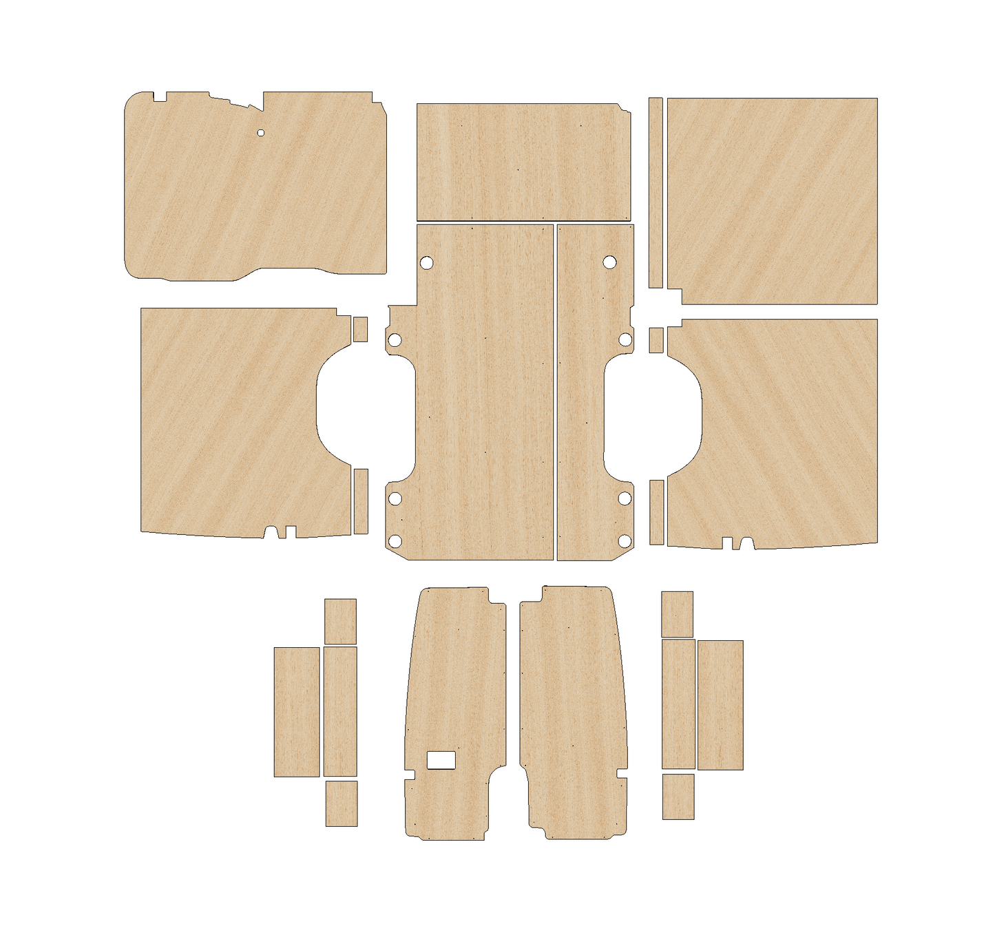 Mercedes Sprinter 2006-17  - Full Ply Lining Kit