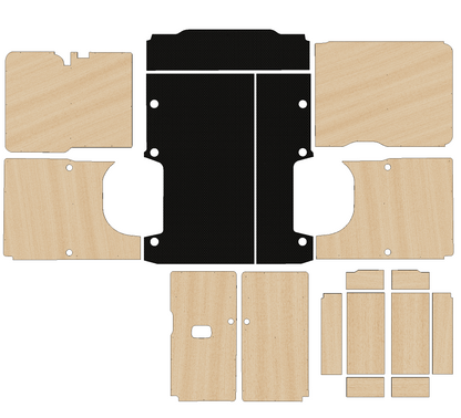 Fiat  Ducato 2006-Present  - Full Ply Lining Kit
