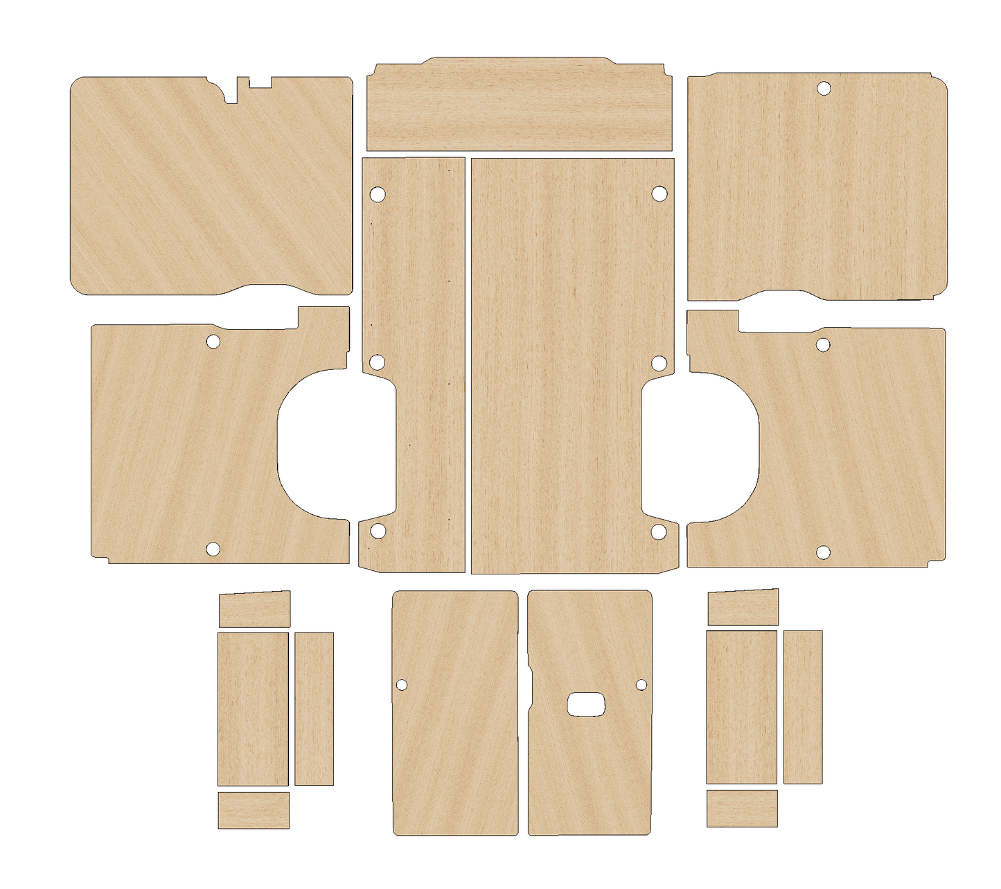 Peugeot Boxer 2006-Present  - Full Ply Lining Kit
