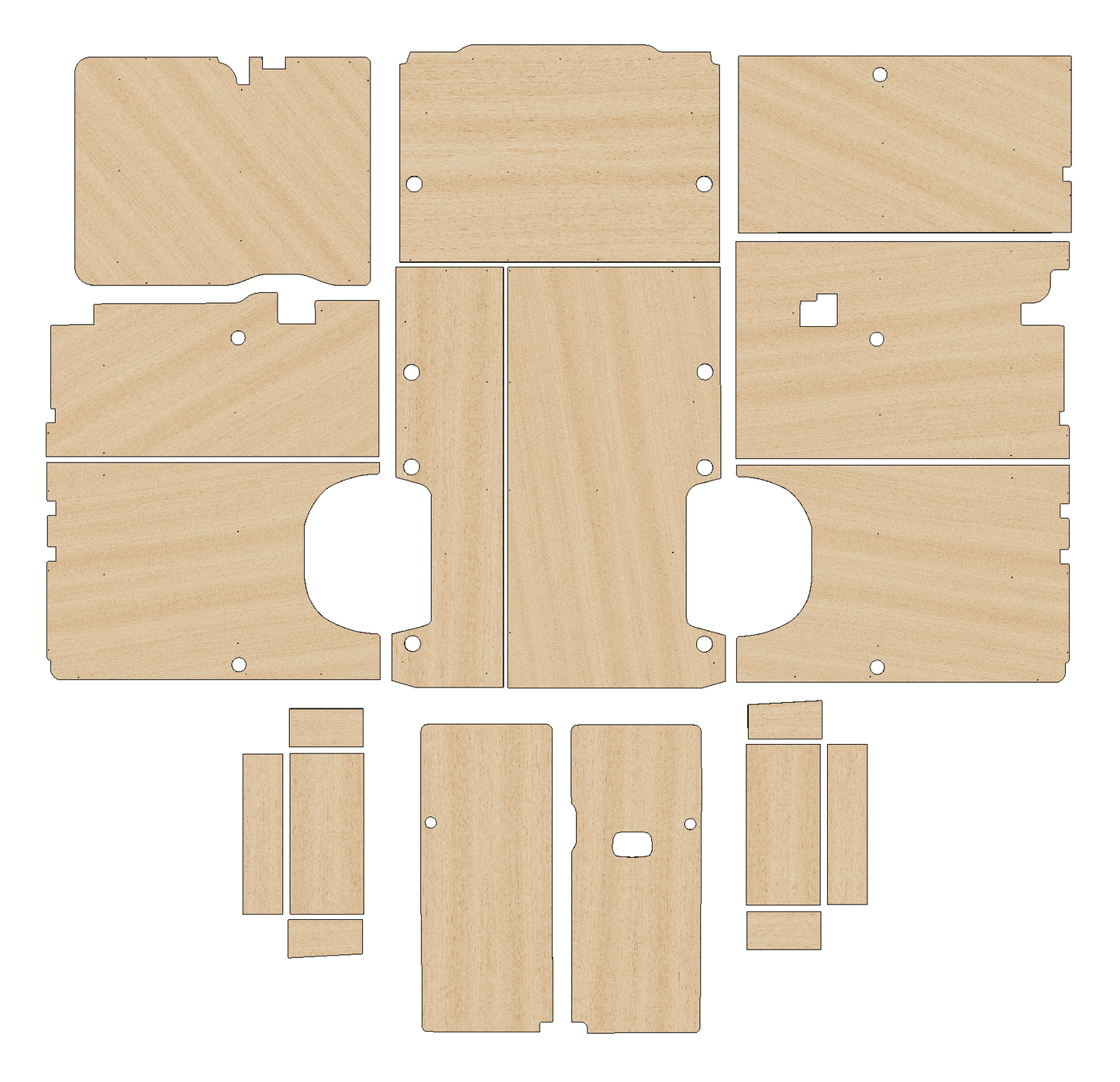 Citroen Relay 2006-Present  - Full Ply Lining Kit