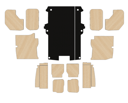 Citroen Dispatch and E-Dispatch 2016-Present  - Full Ply Lining Kit