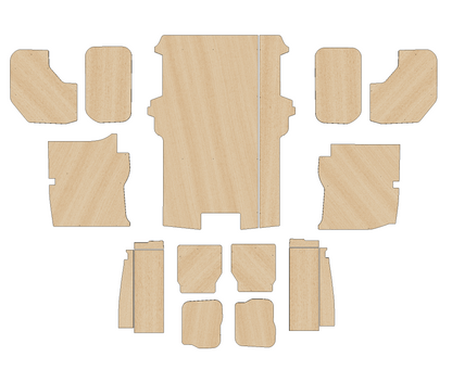 Citroen Dispatch and E-Dispatch 2016-Present  - Full Ply Lining Kit