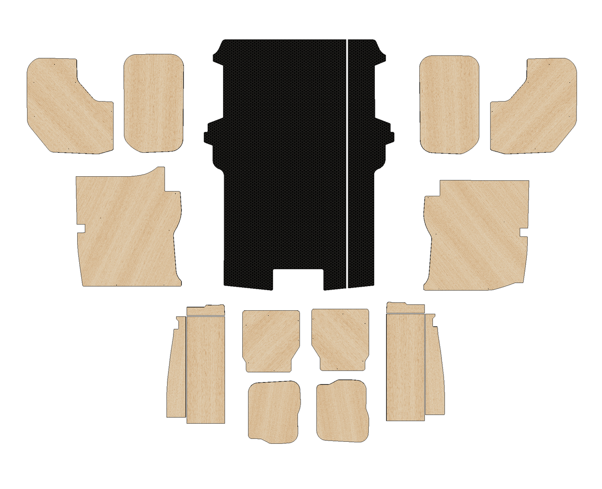 Citroen Dispatch and E-Dispatch 2016-Present  - Full Ply Lining Kit