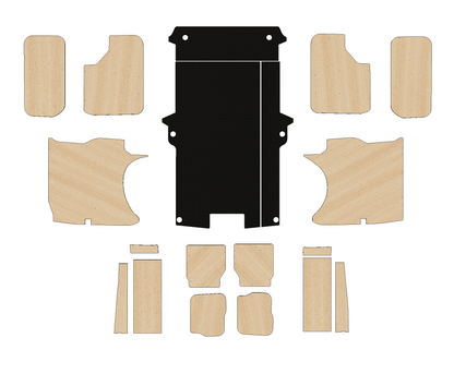 Citroen Dispatch and E-Dispatch 2016-Present  - Full Ply Lining Kit