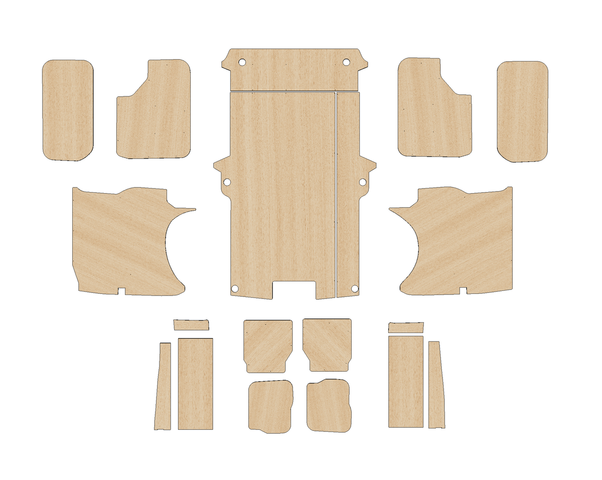 Citroen Dispatch and E-Dispatch 2016-Present  - Full Ply Lining Kit