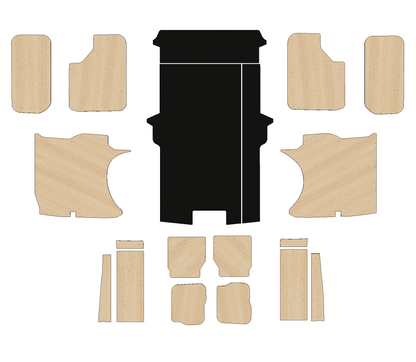 Citroen Dispatch and E-Dispatch 2016-Present  - Full Ply Lining Kit