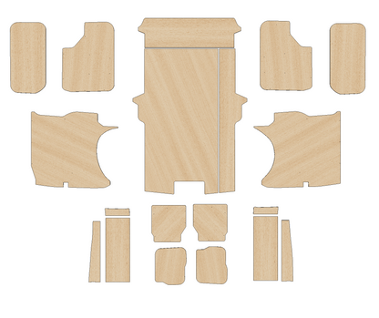 Citroen Dispatch and E-Dispatch 2016-Present  - Full Ply Lining Kit