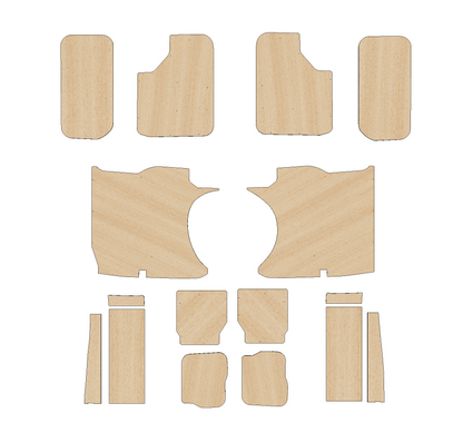 Citroen Dispatch and E-Dispatch 2016-Present  - Full Ply Lining Kit