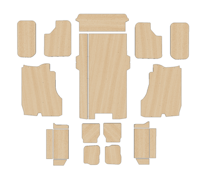 Citroen Dispatch and E-Dispatch 2016-Present  - Full Ply Lining Kit