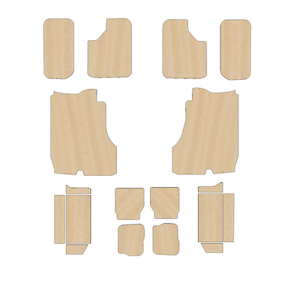Toyota ProAce 2016-Present  - Full Ply Lining Kit