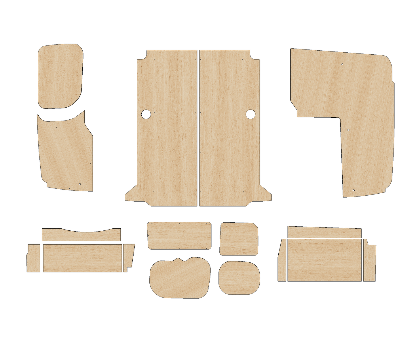 Renault Kangoo 2021-Present - Full Ply Lining Kit