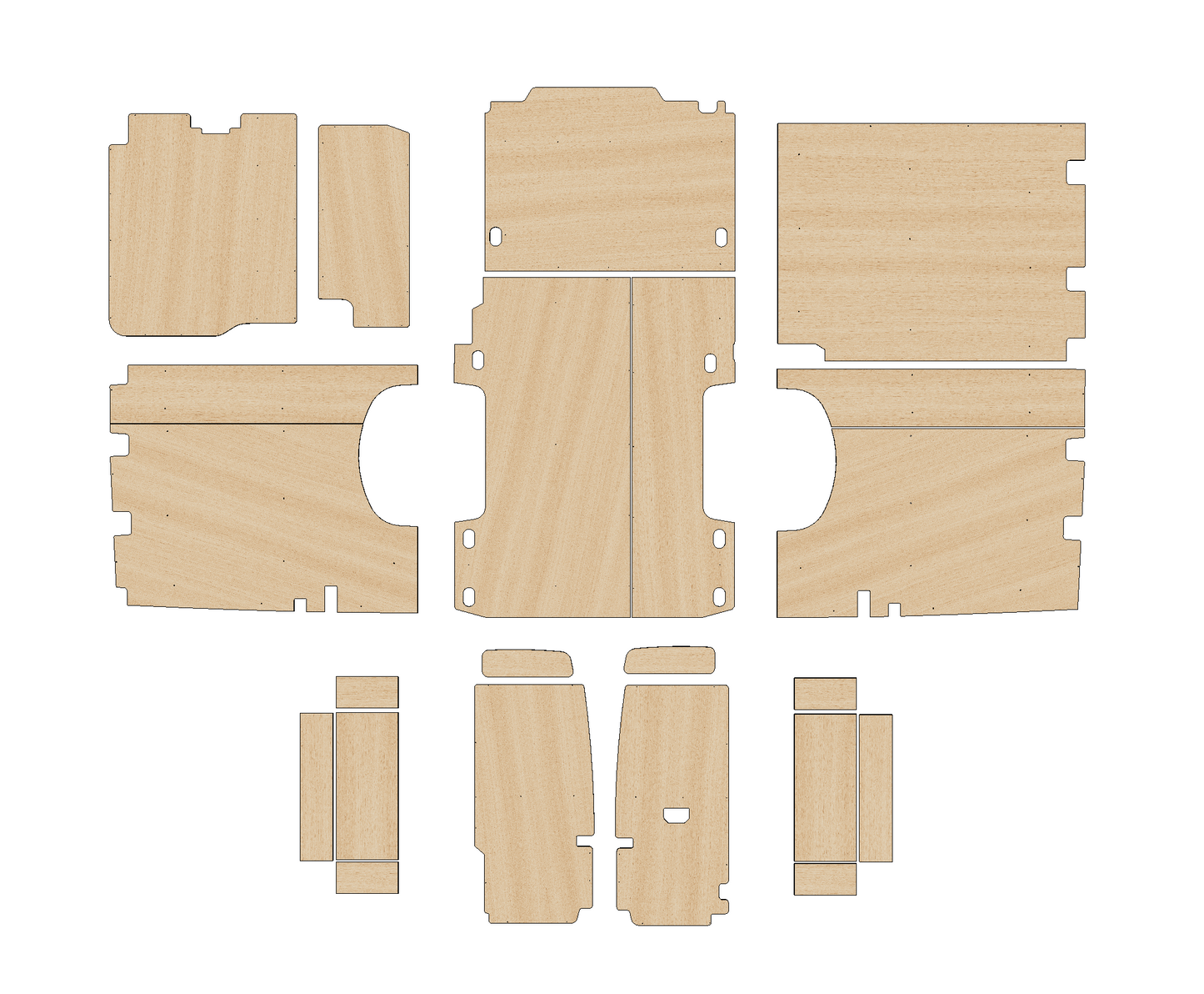 Volkswagen Crafter 2017-Present  - Full Ply Lining Kit