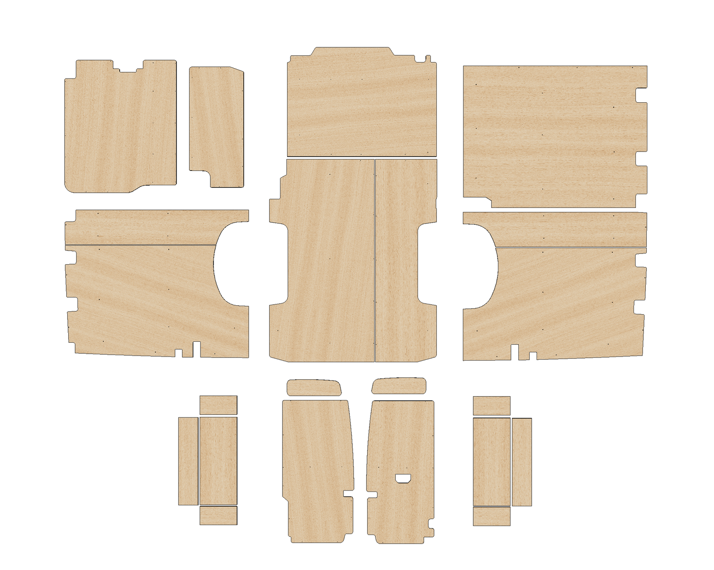 Volkswagen Crafter 2017-Present  - Full Ply Lining Kit