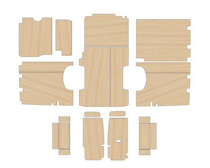 Volkswagen Crafter 2017-Present  - Full Ply Lining Kit