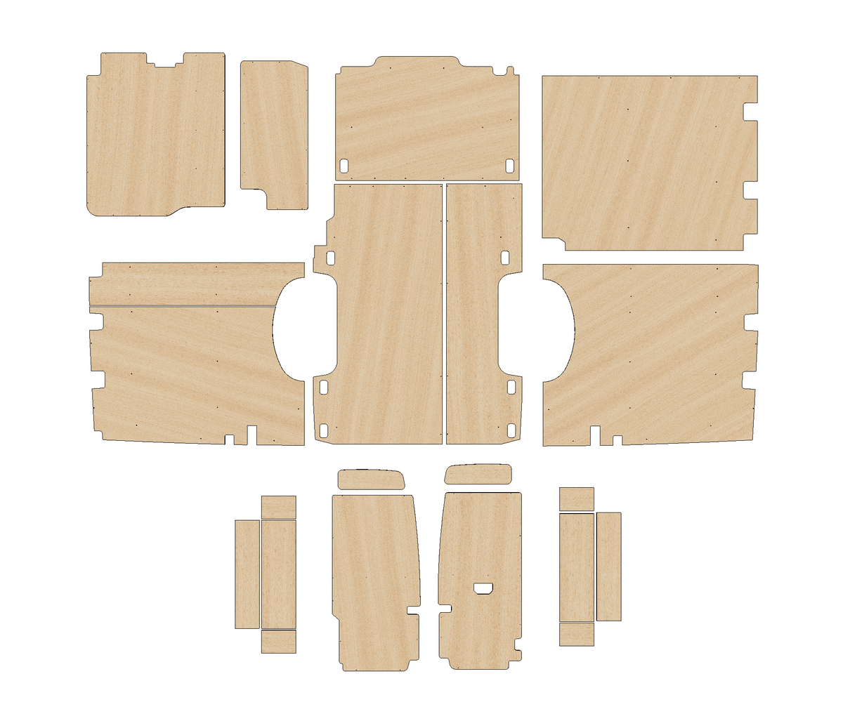 Volkswagen Crafter 2017-Present  - Full Ply Lining Kit