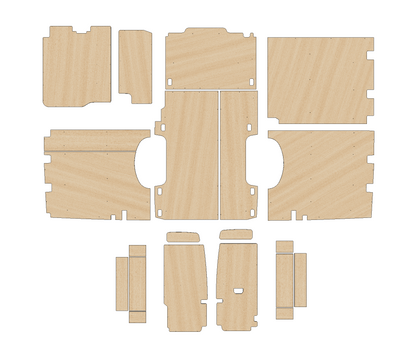 Volkswagen Crafter 2017-Present  - Full Ply Lining Kit