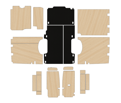 Volkswagen Crafter 2017-Present  - Full Ply Lining Kit