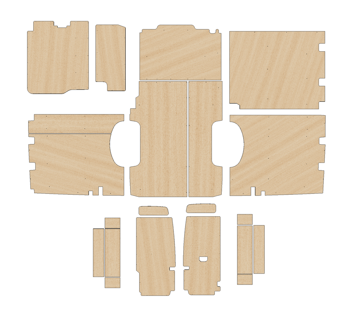Volkswagen Crafter 2017-Present  - Full Ply Lining Kit