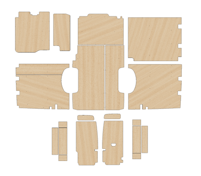 Volkswagen Crafter 2017-Present  - Full Ply Lining Kit