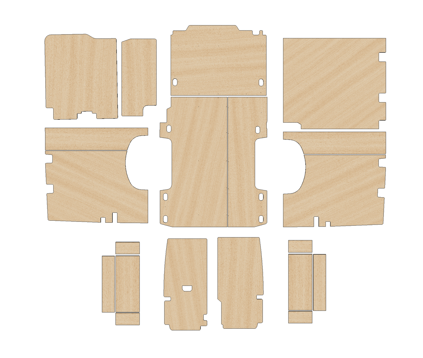 Volkswagen Crafter 2017-Present  - Full Ply Lining Kit